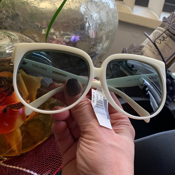 Authentic CELINE 63 oversized Acetate sunglasses - Picture 11 of 15